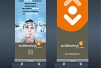 Rollup banners, Bibliotheek Oss